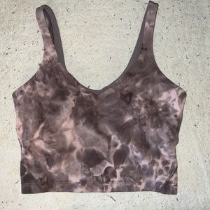 Lululemon Align Tank Size 8 Purple Tie Dye Haze Willing 2 Trade for size 6